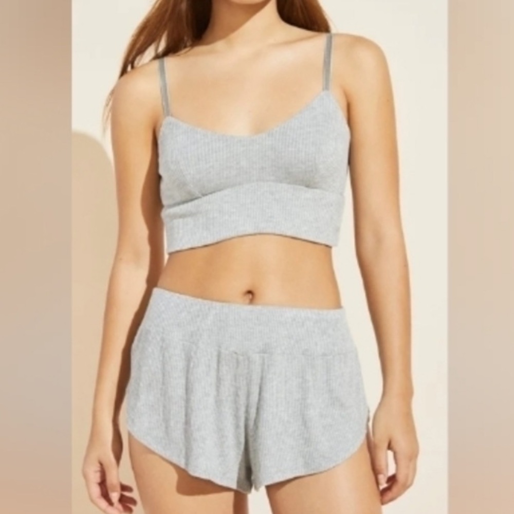 Eberjey Women's Gray Intimates Set